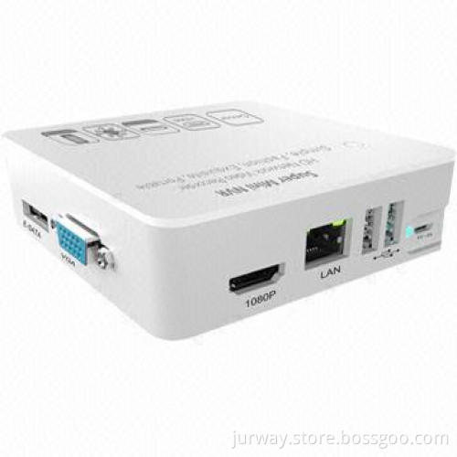 Mini WiFi NVR, Supports 3G and 8ch 1,080 IPC input, Onvif Compatible, 1 E-SATA Port